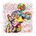 Mickey Mouse Fine Art Mickey Mouse Fine Art Colorful Characters 